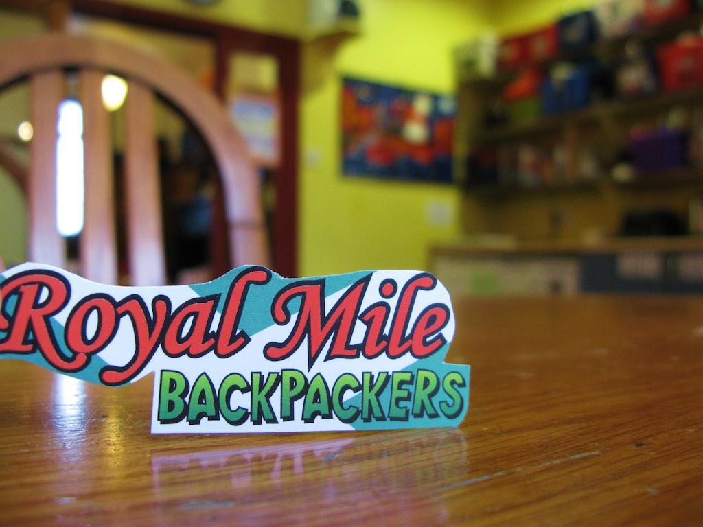 Royal Mile Backpackers Vandrehjem Edinburgh Eksteriør billede